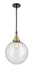 Innovations Lighting 447-1S-BAB-G204-12-LED - Beacon - 1 Light - 12 inch - Black Antique Brass - Mini Pendant