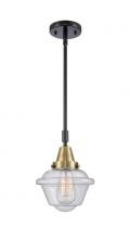 Innovations Lighting 447-1S-BAB-G534-LED - Oxford - 1 Light - 8 inch - Black Antique Brass - Mini Pendant