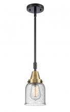Innovations Lighting 447-1S-BAB-G54-LED - Bell - 1 Light - 5 inch - Black Antique Brass - Mini Pendant