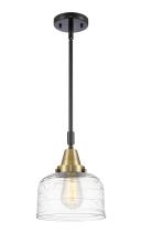 Innovations Lighting 447-1S-BAB-G713-LED - Bell - 1 Light - 8 inch - Black Antique Brass - Mini Pendant
