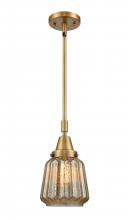 Innovations Lighting 447-1S-BB-G146 - Chatham - 1 Light - 7 inch - Brushed Brass - Mini Pendant