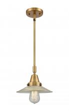 Innovations Lighting 447-1S-BB-G2-LED - Halophane - 1 Light - 9 inch - Brushed Brass - Mini Pendant