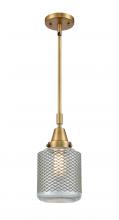 Innovations Lighting 447-1S-BB-G262-LED - Stanton - 1 Light - 6 inch - Brushed Brass - Mini Pendant