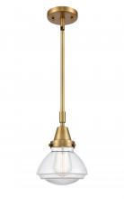 Innovations Lighting 447-1S-BB-G322-LED - Olean - 1 Light - 7 inch - Brushed Brass - Mini Pendant