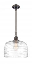 Innovations Lighting 447-1S-OB-G713-L-LED - Bell - 1 Light - 12 inch - Oil Rubbed Bronze - Mini Pendant