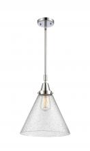 Innovations Lighting 447-1S-PC-G44-L-LED - Cone - 1 Light - 12 inch - Polished Chrome - Mini Pendant