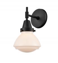 Innovations Lighting 447-1W-BK-G321-LED - Olean - 1 Light - 7 inch - Matte Black - Sconce