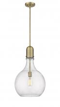 Innovations Lighting 492-1S-BB-G584-14-LED - Amherst - 1 Light - 14 inch - Brushed Brass - Stem hung - Pendant