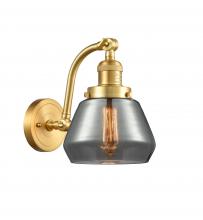 Innovations Lighting 515-1W-SG-G173 - Fulton - 1 Light - 7 inch - Satin Gold - Sconce