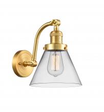 Innovations Lighting 515-1W-SG-G42-LED - Cone - 1 Light - 8 inch - Satin Gold - Sconce