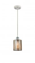 Innovations Lighting 516-1P-WPC-G116 - Cobbleskill - 1 Light - 5 inch - White Polished Chrome - Cord hung - Mini Pendant