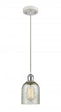 Innovations Lighting 516-1P-WPC-G259 - Caledonia - 1 Light - 5 inch - White Polished Chrome - Cord hung - Mini Pendant