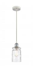 Innovations Lighting 516-1P-WPC-G352-LED - Candor - 1 Light - 5 inch - White Polished Chrome - Cord hung - Mini Pendant