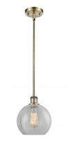 Innovations Lighting 516-1S-AB-G125-LED - Athens - 1 Light - 8 inch - Antique Brass - Mini Pendant