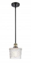 Innovations Lighting 516-1S-BAB-G402-LED - Niagara - 1 Light - 7 inch - Black Antique Brass - Mini Pendant