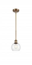 Innovations Lighting 516-1S-BB-G122-6-LED - Athens - 1 Light - 6 inch - Brushed Brass - Mini Pendant