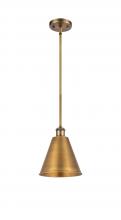 Innovations Lighting 516-1S-BB-MBC-8-BB-LED - Berkshire - 1 Light - 8 inch - Brushed Brass - Pendant