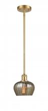 Innovations Lighting 516-1S-SG-G96-LED - Fenton - 1 Light - 7 inch - Satin Gold - Mini Pendant