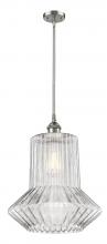 Innovations Lighting 516-1S-SN-G212 - Springwater - 1 Light - 12 inch - Brushed Satin Nickel - Mini Pendant