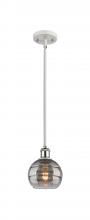 Innovations Lighting 516-1S-WPC-G556-6SM - Rochester - 1 Light - 6 inch - White Polished Chrome - Mini Pendant