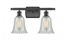 Innovations Lighting 516-2W-BK-G2811-LED - Hanover - 2 Light - 16 inch - Matte Black - Bath Vanity Light