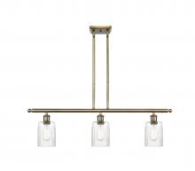 Innovations Lighting 516-3I-AB-G342-LED - Hadley - 3 Light - 36 inch - Antique Brass - Cord hung - Island Light