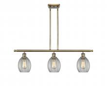 Innovations Lighting 516-3I-AB-G82-LED - Eaton - 3 Light - 36 inch - Antique Brass - Cord hung - Island Light