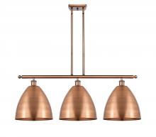 Innovations Lighting 516-3I-AC-MBD-12-AC - Bristol - 3 Light - 39 inch - Antique Copper - Cord hung - Island Light