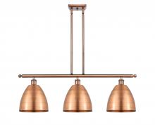 Innovations Lighting 516-3I-AC-MBD-9-AC - Bristol - 3 Light - 36 inch - Antique Copper - Cord hung - Island Light