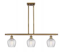 Innovations Lighting 516-3I-BB-G462-6 - Norfolk - 3 Light - 36 inch - Brushed Brass - Cord hung - Island Light