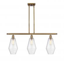 Innovations Lighting 516-3I-BB-G654-7-LED - Cindyrella - 3 Light - 36 inch - Brushed Brass - Cord hung - Island Light