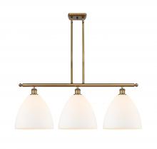 Innovations Lighting 516-3I-BB-GBD-121-LED - Bristol - 3 Light - 39 inch - Brushed Brass - Cord hung - Island Light