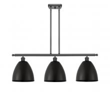 Innovations Lighting 516-3I-BK-MBD-9-BK-LED - Bristol - 3 Light - 36 inch - Matte Black - Cord hung - Island Light