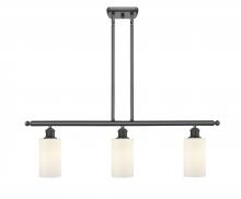 Innovations Lighting 516-3I-OB-G801-LED - Clymer - 3 Light - 36 inch - Oil Rubbed Bronze - Cord hung - Island Light