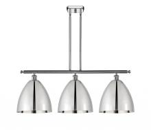 Innovations Lighting 516-3I-PC-MBD-12-PC-LED - Bristol - 3 Light - 39 inch - Polished Chrome - Cord hung - Island Light