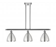 Innovations Lighting 516-3I-PC-MBD-75-PC-LED - Bristol - 3 Light - 36 inch - Polished Chrome - Cord hung - Island Light