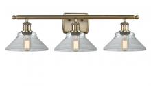 Innovations Lighting 516-3W-AB-G132-LED - Orwell - 3 Light - 28 inch - Antique Brass - Bath Vanity Light