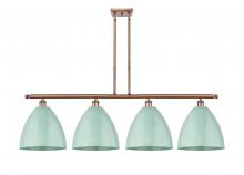 Innovations Lighting 516-4I-AC-MBD-12-SF-LED - Plymouth - 4 Light - 50 inch - Antique Copper - Cord hung - Island Light