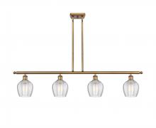 Innovations Lighting 516-4I-BB-G462-6 - Norfolk - 4 Light - 48 inch - Brushed Brass - Cord hung - Island Light