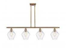 Innovations Lighting 516-4I-BB-G654-8 - Cindyrella - 4 Light - 48 inch - Brushed Brass - Cord hung - Island Light