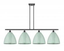 Innovations Lighting 516-4I-BK-MBD-12-SF - Plymouth - 4 Light - 50 inch - Matte Black - Cord hung - Island Light