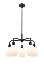 Innovations Lighting 516-5CR-BK-G651-6 - Cindyrella - 5 Light - 24 inch - Matte Black - Chandelier