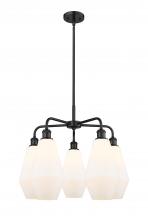 Innovations Lighting 516-5CR-BK-G651-7 - Cindyrella - 5 Light - 25 inch - Matte Black - Chandelier