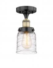 Innovations Lighting 616-1F-BAB-G513 - Bell - 1 Light - 5 inch - Black Antique Brass - Semi-Flush Mount