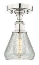 Innovations Lighting 616-1F-PN-G275 - Conesus - 1 Light - 6 inch - Polished Nickel - Flush Mount