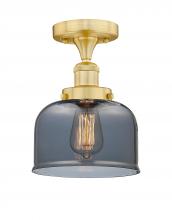 Innovations Lighting 616-1F-SG-G73 - Bell - 1 Light - 8 inch - Satin Gold - Semi-Flush Mount