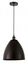 Innovations Lighting 616-1P-OB-MBD-12-OB-LED - Bristol - 1 Light - 12 inch - Oil Rubbed Bronze - Cord hung - Mini Pendant