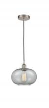 Innovations Lighting 616-1P-SN-G247-LED - Gorham - 1 Light - 10 inch - Brushed Satin Nickel - Cord hung - Mini Pendant