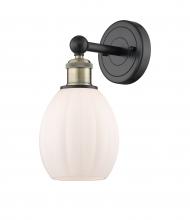 Innovations Lighting 616-1W-BAB-G81 - Eaton - 1 Light - 6 inch - Black Antique Brass - Sconce