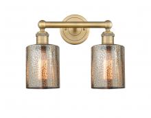 Innovations Lighting 616-2W-BB-G116 - Cobbleskill - 2 Light - 14 inch - Brushed Brass - Bath Vanity Light